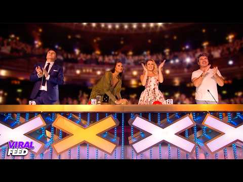 His Voice is SO GOOD They Hit the Golden Buzzer 5 SECONDS after his Audition! thumbnail from Viral Feed