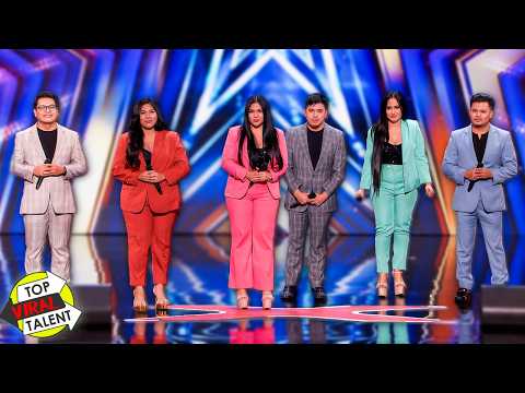 Simon Asked This Family Of 6 To Sing Acapella…Then The Room Fell Silent thumbnail from Top Viral Talent