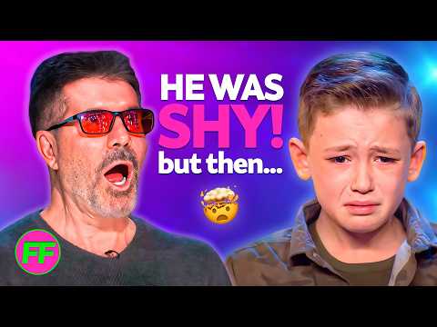 NERVOUS Singers That SHOCKED THE WORLD With Their Voices! 😲🎤 thumbnail from Freakin Famous Auditions