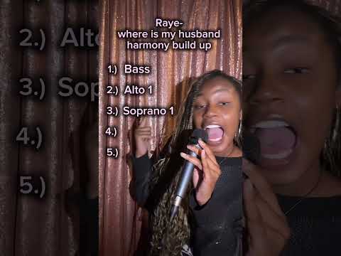 #Raye- Where the hell is my husband #singing #coverartist #Accapella #singer #harmony thumbnail from AsaVuitton