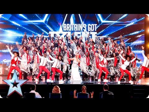The 100 Voices Of Gospel go for gold! | Week 2 Auditions | Britains Got Talent 2016 thumbnail from Britains Got Talent