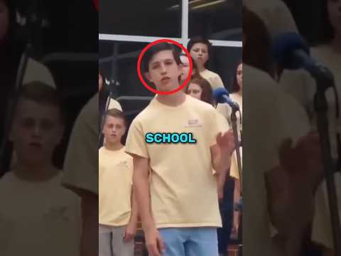 This boy shocked his whole school!😱🎤 thumbnail from Singers Square