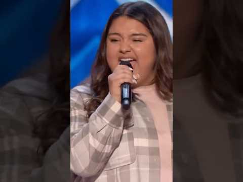 Her voice will give you chills 🤩 | #shorts #agt thumbnail from Americas Got Talent