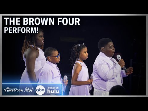 The Brown Four Sing Gospel Hymns with Joy | American Idol thumbnail from American Idol