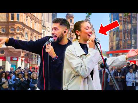 Two WORLD-FAMOUS Buskers in One EPIC Performance | Sam Smith - Lay Me Down thumbnail from Luke Silva